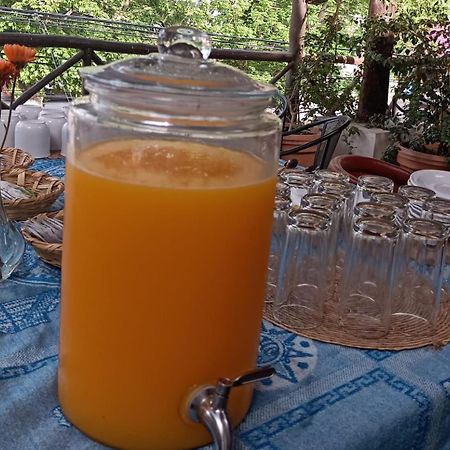 Mio Tulum Hotel Boutique Экстерьер фото A glass dispenser of freshly squeezed orange juice
