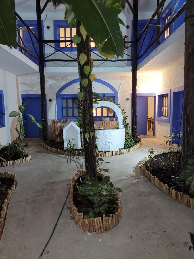 Mio Tulum Hotel Boutique Экстерьер фото The courtyard of the Riad