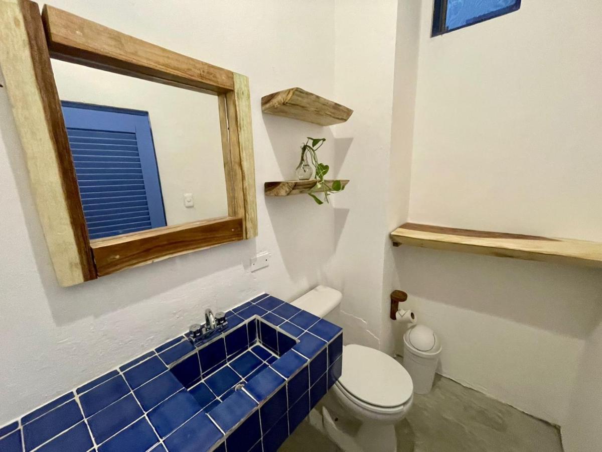 Mio Tulum Hotel Boutique Экстерьер фото Bathroom in a home in Tulum, Mexico