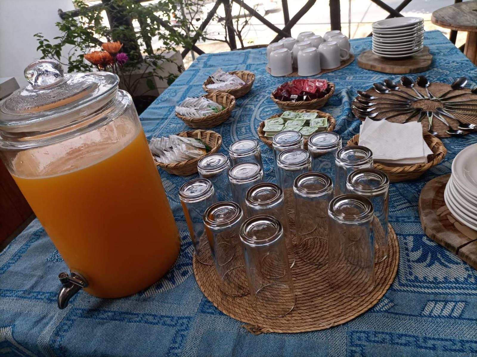 Mio Tulum Hotel Boutique Экстерьер фото A typical breakfast in Morocco